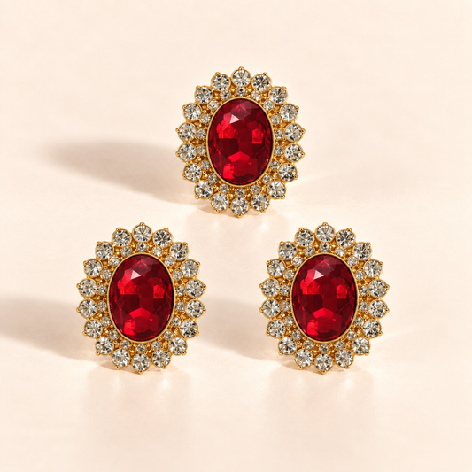 Vintage Ruby Charm
