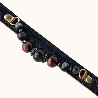 Obsidian Gemstone Collar
