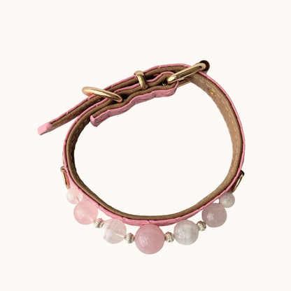 Rose Quartz Gemstone Collar
