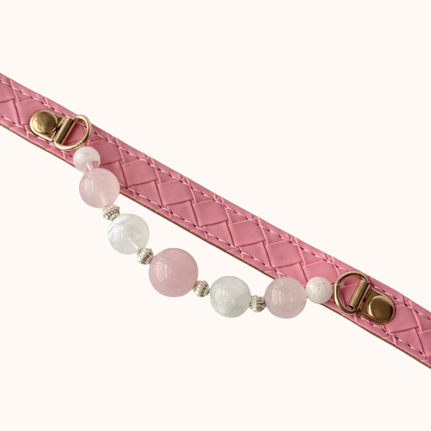 Rose Quartz Gemstone Collar