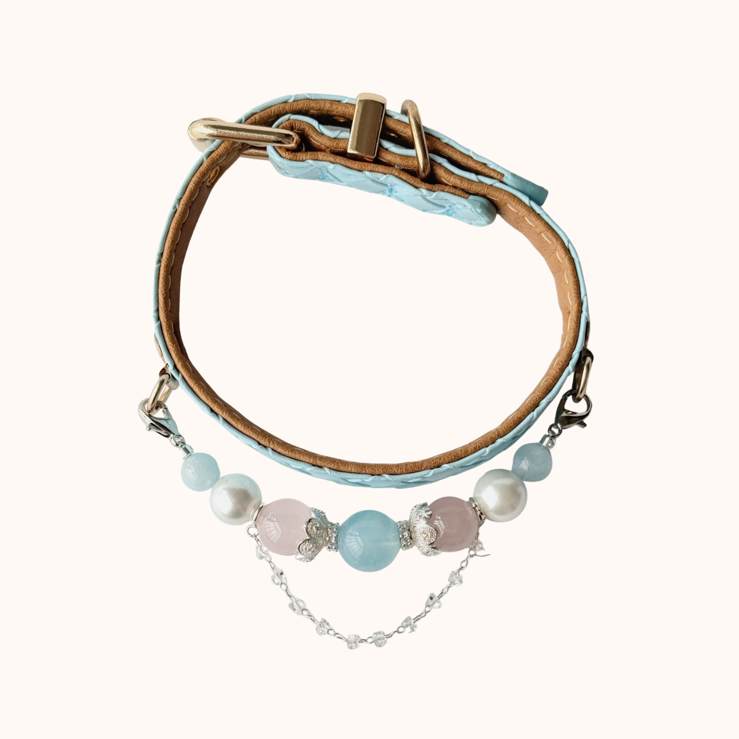 Aquamarine Gemstone Collar