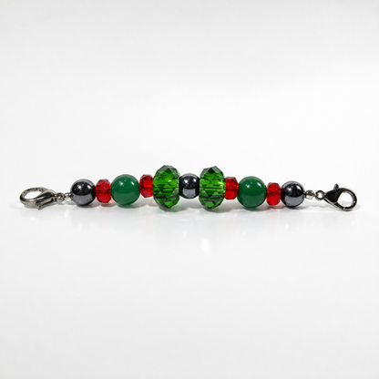 Beaded Chains – Emerald Ruby