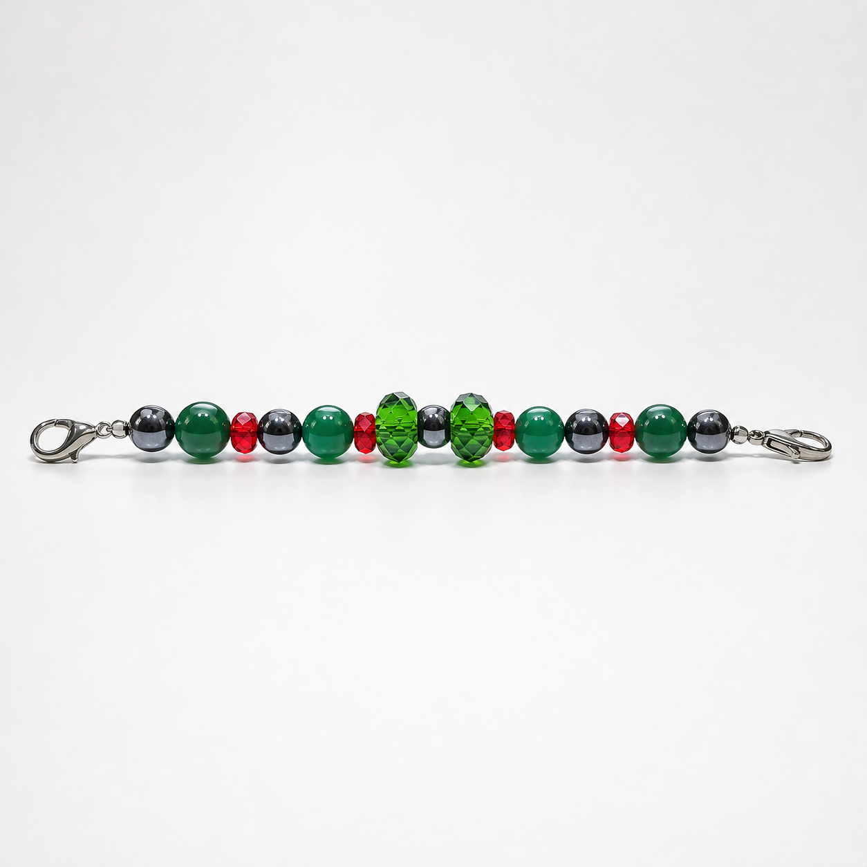 Beaded Chains – Festive Emerald