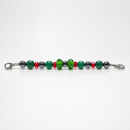 Beaded Chains – Festive Emerald