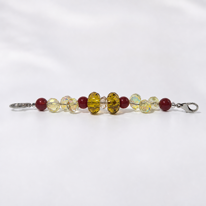 Beaded Chains – Golden Merlot