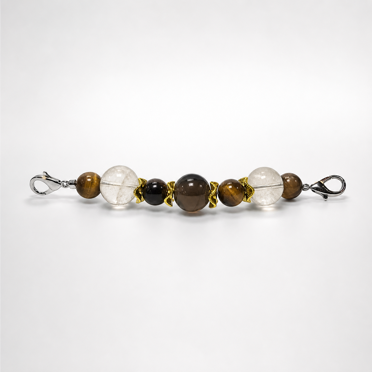 Crystal Chains – Smoky Gold